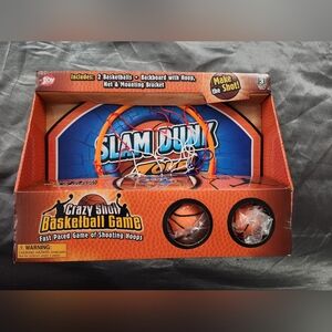 Basketball Game Set with Orange Hoop